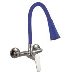 LINNI BLUE MATT ICF 5108152BL 7789 – Fali konyhai csaptelep kék szilikon kifolyóval