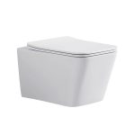 WALL HUNG TOILET 5135 TORNADO – Fali WC Tornado öblítéssel, ülőkével - Image 2