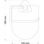 ICA 5351 – WC papírtartó fedéllel - Image 2