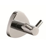 ICA 5353 BLISTER dupla fürdőszobai akasztó – krómozott, fali rögzítéssel