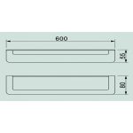 ICA 5524 – Törölközőtartó (60 cm) - Image 2