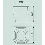 ICA 5558 – Pohártartó / Fogkefetartó - Image 2