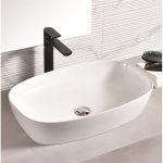 WASHBASIN ICB 579 – Pultra ültethető porcelán mosdókagyló 60x38,5x14 cm