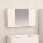 Tükrös Fürdőszobaszekrény ICMC 6014-100NEW – Fehér, 100 cm