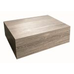 Kompakt, falra szerelhető fürdőszobai szekrény – ICP 6020-3, KS6140-4 fa hatású kivitel - Image 3