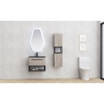 Falra szerelhető fürdőszobabútor ICP 6050‑020 „Kalitea” + 5953B‑2 porcelán mosdó - Image 3