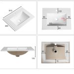 Porcelán mosdókagyló – ICC 6066G - Image 2