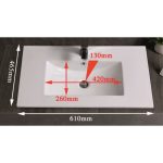 Porcelán mosdókagyló – ICC 6066BG - Image 2