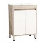 Álló fürdőszobai szekrény kerámia mosdóval - ICP 6081-045