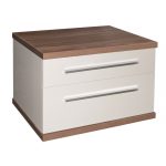 Modern, kétfiókos fürdőszobai szekrény – ICP 6144-2, falra szerelhető kivitel - Image 3