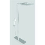 ICT 6209B prémium termosztátos zuhanyrendszer – Rozsdamentes acél test, réz csaptelep - Image 2