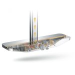 ICT 6209B prémium termosztátos zuhanyrendszer – Rozsdamentes acél test, réz csaptelep - Image 4