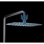 ICT 6209W fehér prémium termosztátos zuhanyrendszer – Luxus kivitel, rozsdamentes acél testtel és réz termosztátos csapteleppel - Image 2