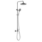 ICT 6237C Zuhanyrendszer – Króm kivitelben, esőztető fejjel és kézizuhannyal