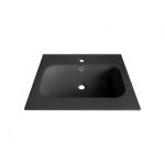 ICC 6451-4 / 2 gyantamosdó – matt fekete kivitel, szekrényre szerelhető