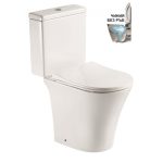 WC Set ICC 7436P NANO – Két részes perem nélküli WC szett