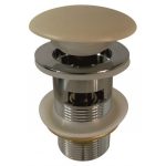 Siphon IC CC75OF BG – Pop-up mosdószifon túlfolyóval, bézs színben