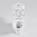 WC Set ICC 7636P RIMLESS – Sarokba szerelhető két részes perem nélküli WC szett - Image 3