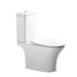 TWO PIECE TOILET 7937S NEW – Rimless, két részes porcelán WC szett UF ülőkével