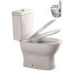 WC Set ICC 7970S UF RIMLESS – Perem nélküli porcelán WC szett Duroplast ülőkével