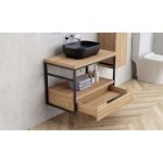 Fürdőszobabútor szett – ICP 8056-039 KOMO + 887BLACK