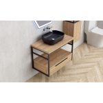 Fürdőszobabútor szett – ICP 8056-039 KOMO + 887BLACK - Image 2