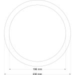 Sminktükör – Mirror ICA 8177 - Image 2