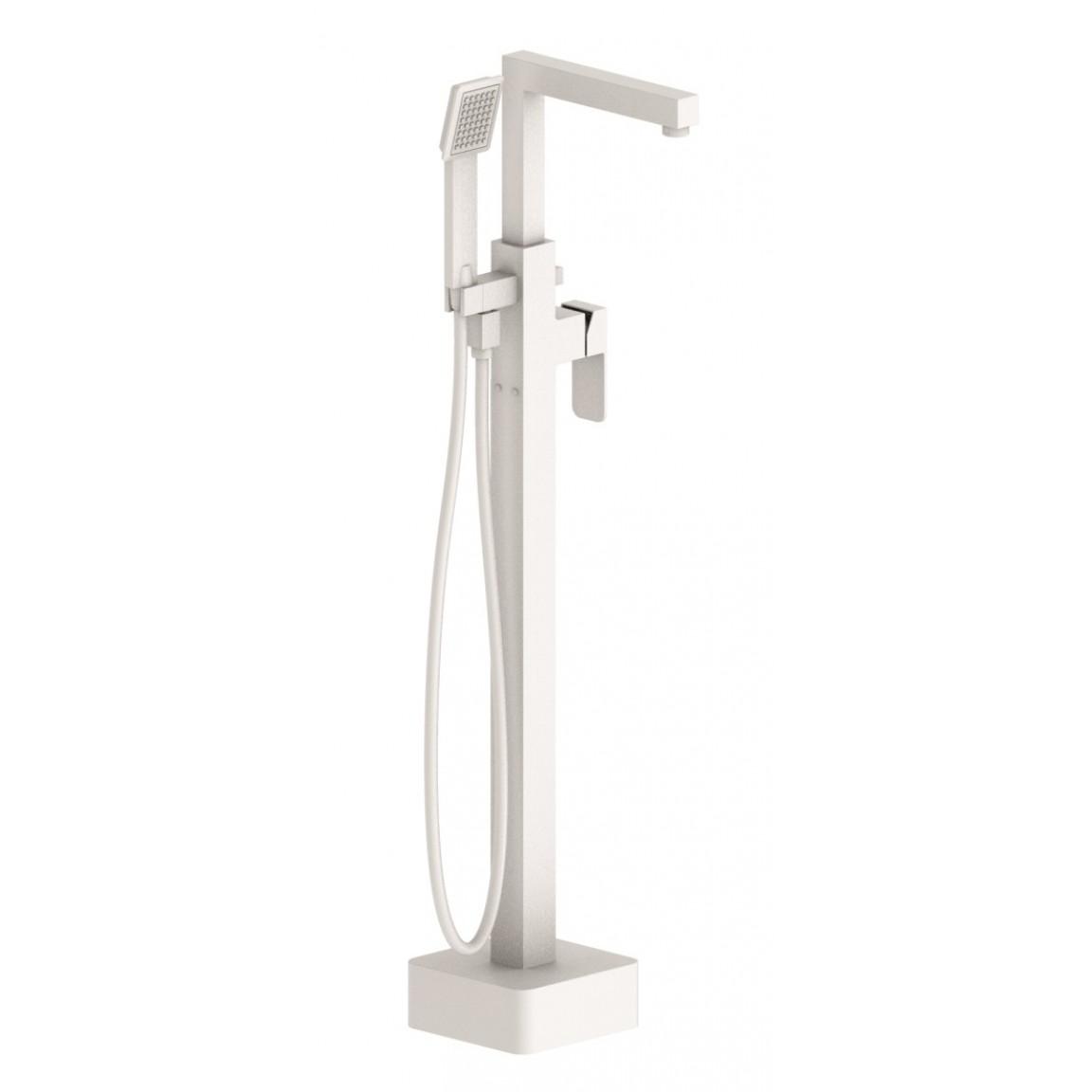 8215W-1152x1152h Brass faucet ICL 8215W – Álló kádcsaptelep matt fehér kivitelben - Image 1