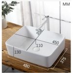 Washbasin ICB 863 – Pultra helyezhető porcelán mosdókagyló - Image 5