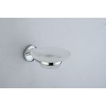 ICA 9059 – Fali szappantartó üveggel, krómozott kivitelben