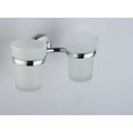 ICA 9068 dupla fogkefetartó – 9000 széria, fali, króm