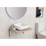 Kompakt PVC fürdőszobai pultlap – ICP 6146-2, PS083 fa hatású színben - Image 4