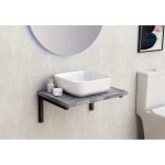 Falra szerelhető PVC fürdőszobai pultlap – ICP 6146-1, PS067 színben - Image 4