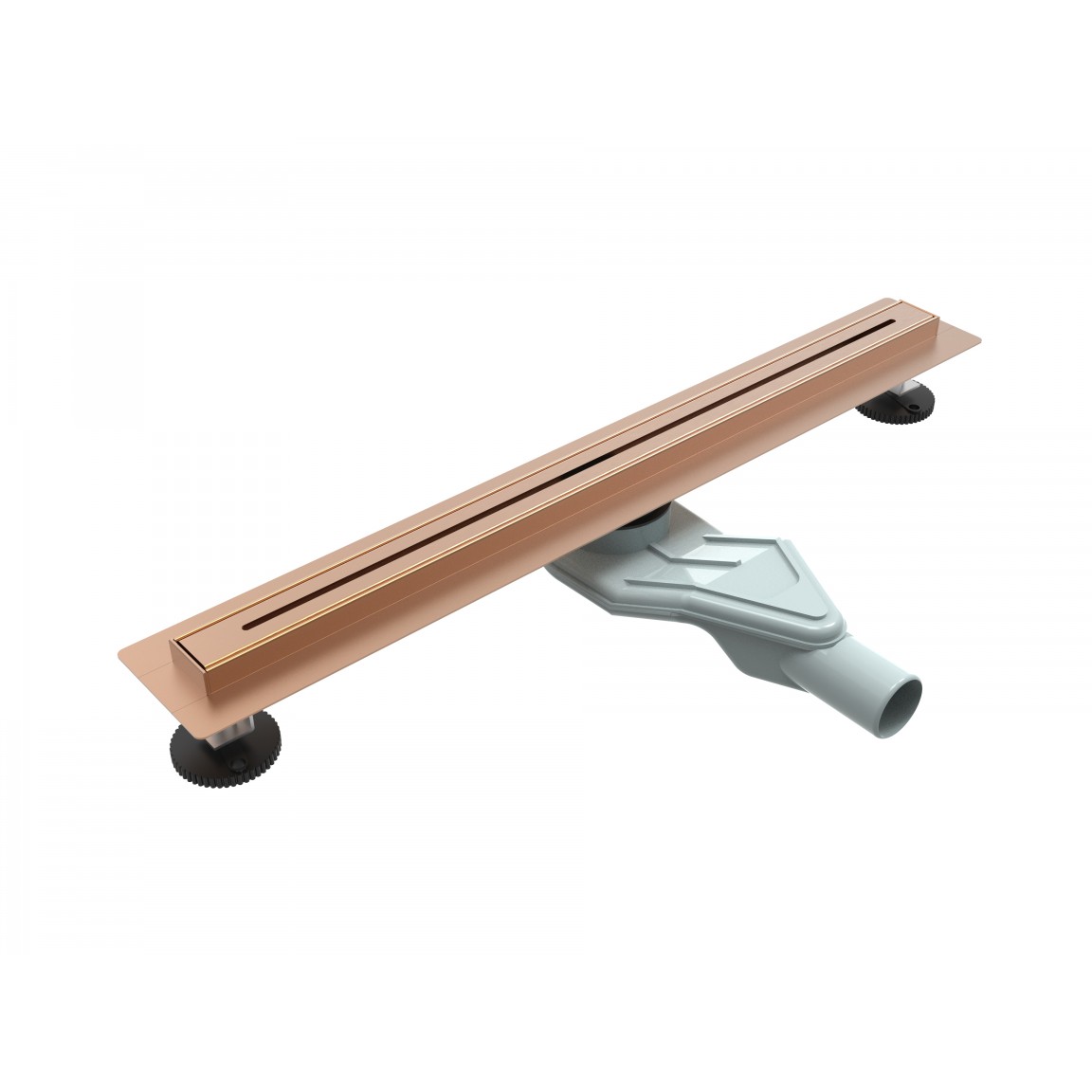 D8L-31A-Rose-gold-1-1152x1152w Siphon ICD 500010/60RG NEW GENERATION – Rozsdamentes acél lineáris padlószifon, 60 cm, Rose Gold - Image 1