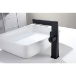 KONI ICF 116223MB Álló mosdócsaptelep – Matt fekete kivitelben - Image 4