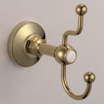 ICA 2301 – Kétsoros arany akasztó – SAHARA fürdőszobai kiegészítő