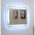 ICL 1502 LED Fürdőszobai Tükör – 80x60 cm, érintőkapcsolós, 3 színhőmérséklettel - Image 2