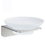 ICA 5559 1 fürdőszobai szappantartó – ragasztós rögzítéssel, matt felülettel