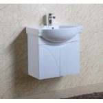 Falra szerelhető fürdőszobai szekrény porcelán mosdóval – ICP 6076