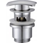 Siphon IC F 706 - E – Krómozott szögletes pop-up szifon túlfolyóval