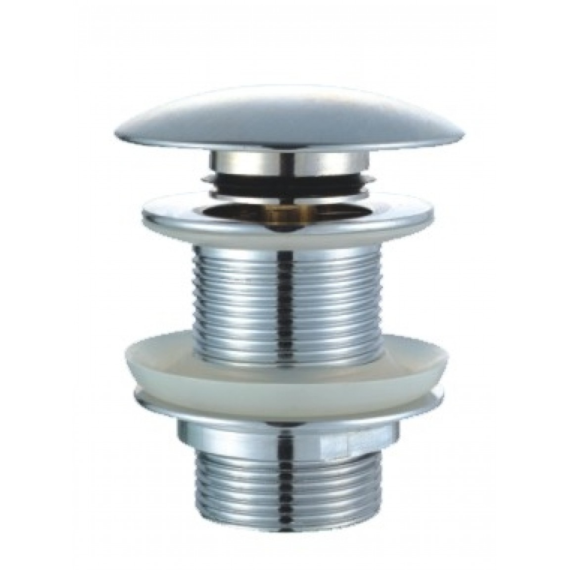 View-1152x1152h Siphon IC A 43 – B – Click-clack mosdó lefolyó túlfolyóval, króm - Image 1