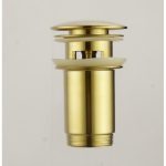 Siphon IC 707G – Arany színű mosdószifon túlfolyóval