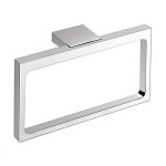 ICA 2523 – Falra szerelhető ezüst törölközőtartó gyűrű – ERIN Luxus Fürdőszobai Kiegészítő