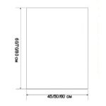 Fürdőszobai tükör – ICM B56 - Image 2