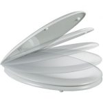 WC ülőke ICST 786 KARLINA duroplast, fém zsanérral - Image 2